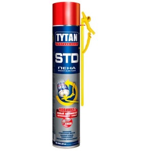 TYTAN Professional STD ЭРГО Пена монтажная  750 мл ТРУБКА 