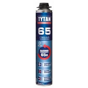 Tytan Professional 65 пена профессиональная (-20/+30) зимняя 750 мл 